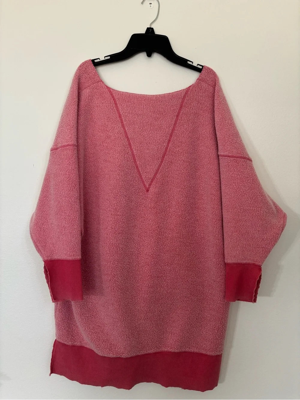Free People Intimately Oversized Sweater Dress/Shirt Size Women’s XS Cozy Warm